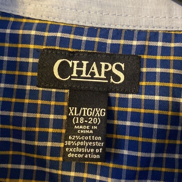 Chaps mens button down shirt; size xl - Picture 3 of 4